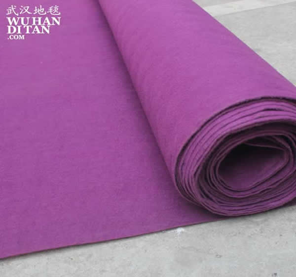 会展庆典婚庆地毯-紫色平纹03