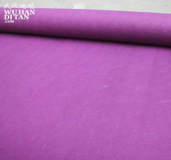 会展庆典婚庆地毯-紫色平纹05