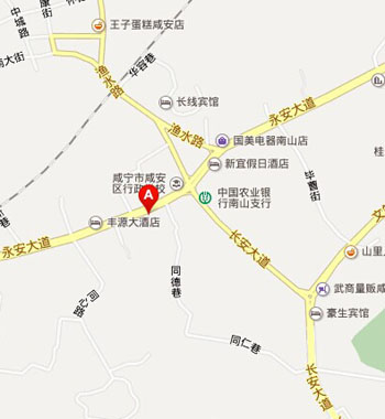武汉君帆地址的地图